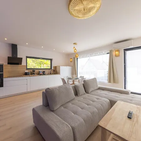 La Palmeraie - Strasbourg - Elegante & Terrasse - Parking Gratuit * Mittelhausbergen