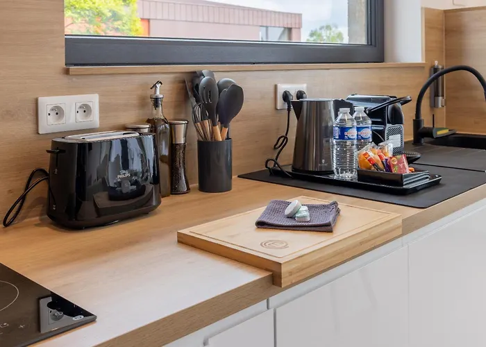 La Palmeraie - Strasbourg - Suite Elegante & Terrasse - Parking Gratuit Διαμέρισμα